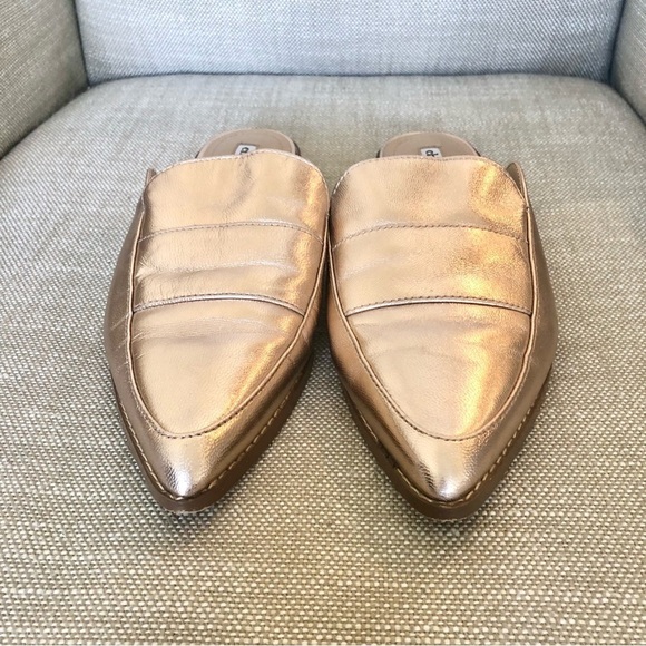 Charles David metalic rose gold pointed toe flats size 6.5 - Picture 4 of 9